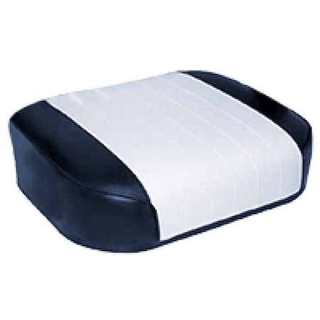 Aftermarket New Black & White Vinyl Seat Bottom Made Fits Case-IH Tractor Models 1026 R3661